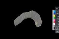 藏品(石環製作材料-旋截圓環粗胚殘件)的圖片