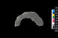 藏品(石環製作材料-旋截圓環粗胚殘件)的圖片