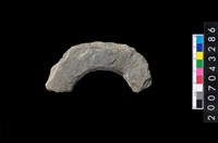 藏品(石環製作材料-旋截圓環粗胚殘件)的圖片