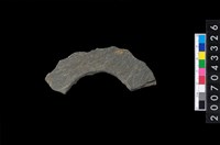 藏品(石環製作材料－旋截圓環粗胚殘件)的圖片