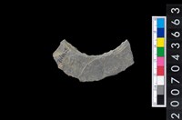 藏品(石環製作材料-旋截圓環粗胚殘件)的圖片