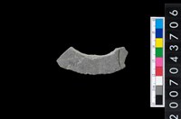 藏品(石環製作材料-旋截圓環粗胚殘件)的圖片