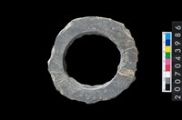 藏品(石環製作材料-周緣修整石環粗胚)的圖片