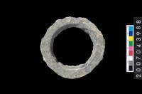 藏品(石環製作材料-周緣修整石環粗胚)的圖片