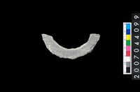 藏品(石環製作材料-旋截圓環粗胚殘件)的圖片