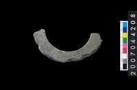 藏品(石環製作材料-帶搓磨痕石環粗胚)的圖片