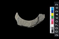 藏品(石環製作材料－帶搓磨痕石環粗胚)的圖片