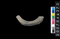 藏品(石環製作材料－帶搓磨痕石環粗胚)的圖片