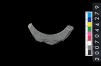 藏品(石環製作材料－帶搓磨痕石環粗胚)的圖片