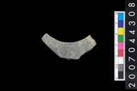 藏品(石環製作材料-帶搓磨痕石環粗胚)的圖片