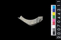 藏品(石環製作材料-帶搓磨痕石環粗胚)的圖片