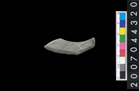 藏品(石環製作材料-帶搓磨痕石環粗胚)的圖片