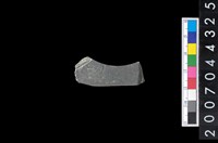 藏品(石環製作材料-帶搓磨痕石環粗胚)的圖片