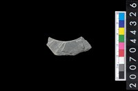 藏品(石環製作材料-帶搓磨痕石環粗胚)的圖片