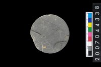 藏品(石環製作廢料-旋截圓核)的圖片