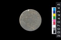 藏品(石環製作廢料-旋截圓核)的圖片