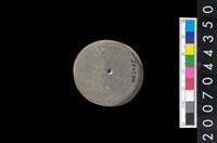 藏品(石環製作廢料-旋截圓核)的圖片