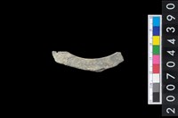 藏品(石環製作材料-帶搓磨痕石環粗胚)的圖片