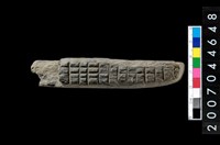 藏品(有槽石棒)的圖片