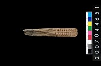 藏品(有槽石棒)的圖片