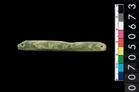 藏品(兩端帶穿玉棒)的圖片