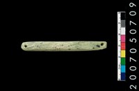 藏品(兩端帶穿玉棒)的圖片