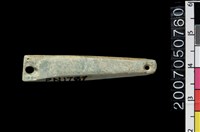 藏品(兩端帶穿玉棒)的圖片