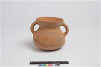 藏品(侈口歛唇圓腹凹底雙把罐)的圖片