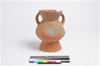 藏品(侈口折腹圓底雙豎把圈足罐)的圖片