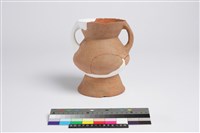 藏品(侈口折腹圓底雙豎把圈足罐)的圖片