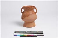 藏品(侈口折腹圓底雙豎把圈足罐)的圖片