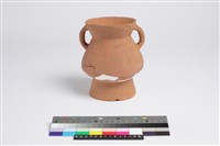 藏品(侈口折腹圓底雙豎把圈足罐)的圖片