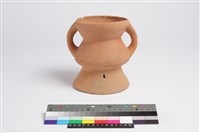 藏品(侈口斂唇折腹圓底雙豎把圈足罐)的圖片