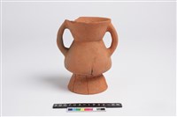 藏品(侈口低折腹平底雙豎把圈足罐)的圖片