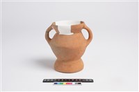 藏品(侈口斂唇折腹圓底雙豎把圈足罐)的圖片