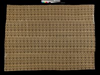 藏品(幾何紋織錦被面)的圖片