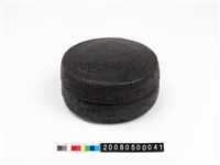 藏品(圓形籐製糯米飯盒)的圖片