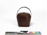 藏品(圓形有蓋式竹製提籃 (小))的圖片