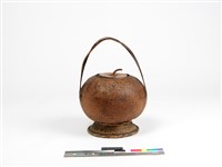 藏品(圓形有蓋式竹製提籃)的圖片