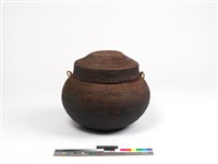 藏品(圓型藤器)的圖片