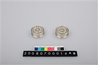 藏品(女子銀製耳飾)的圖片