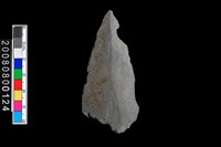 藏品(石矛殘件)的圖片