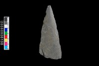 藏品(石矛殘件)的圖片