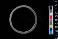 藏品(石環製作材料-帶搓磨痕石環粗胚)的圖片