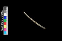 藏品(石環製作材料-帶搓磨痕石環粗胚)的圖片