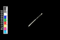 藏品(石環製作材料-帶搓磨痕石環粗胚)的圖片