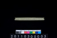 藏品(兩端帶穿玉棒)的圖片