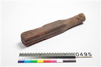 藏品(樹皮布打棒)的圖片