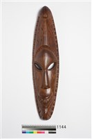 藏品(木雕面具)的圖片