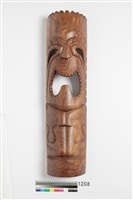 藏品(木雕面具)的圖片